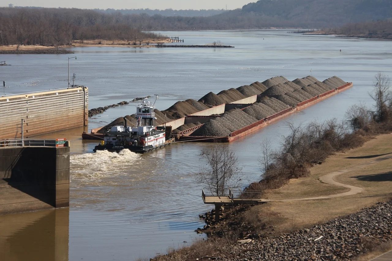 barge-on-river